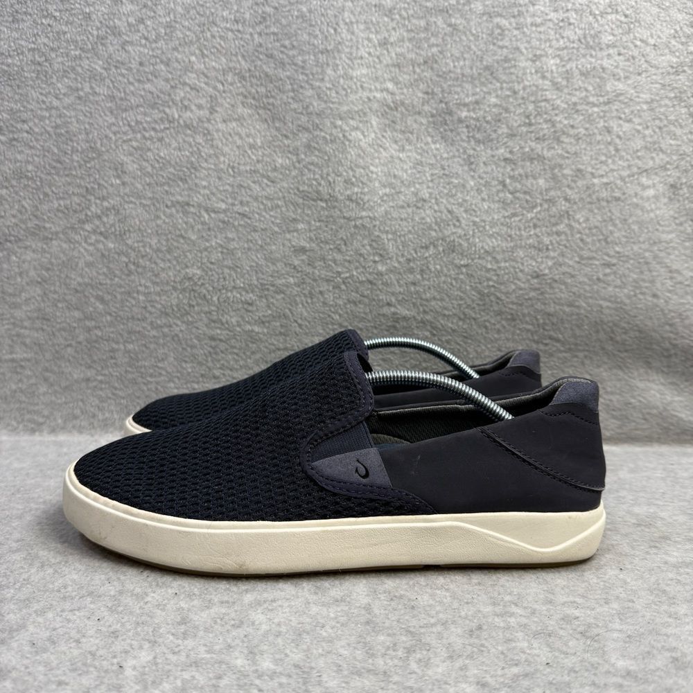 Olukai Shoes Mens Size 8.5 LAE'AHI‎ Navy Blue Low Top Slip On Casual Sneakers